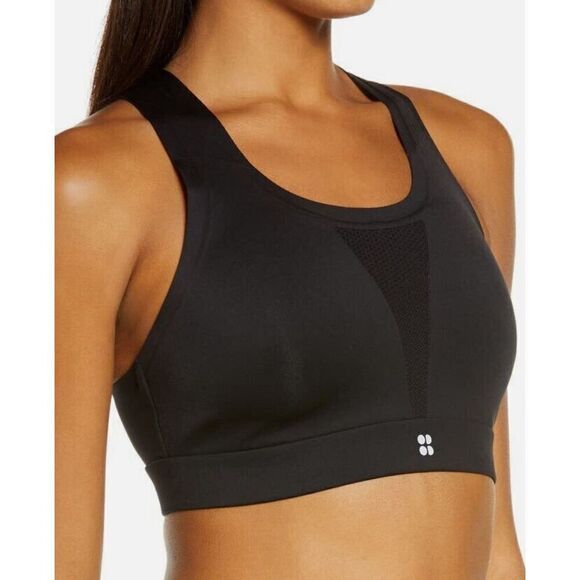 New. Sweaty Betty black sports bra. 32C. Retails $80 - Picture 2 of 11